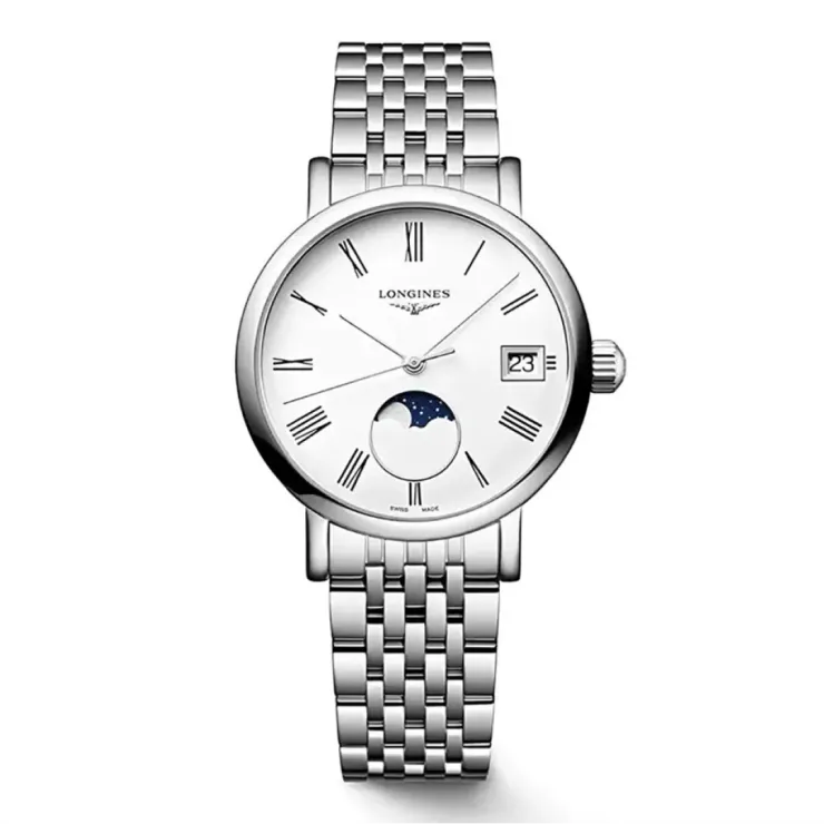 Longines Elegant Collection Moonphase L43304116 Kol Saati Longines Elegant Collection Moonphase L43304116 Kol Saati