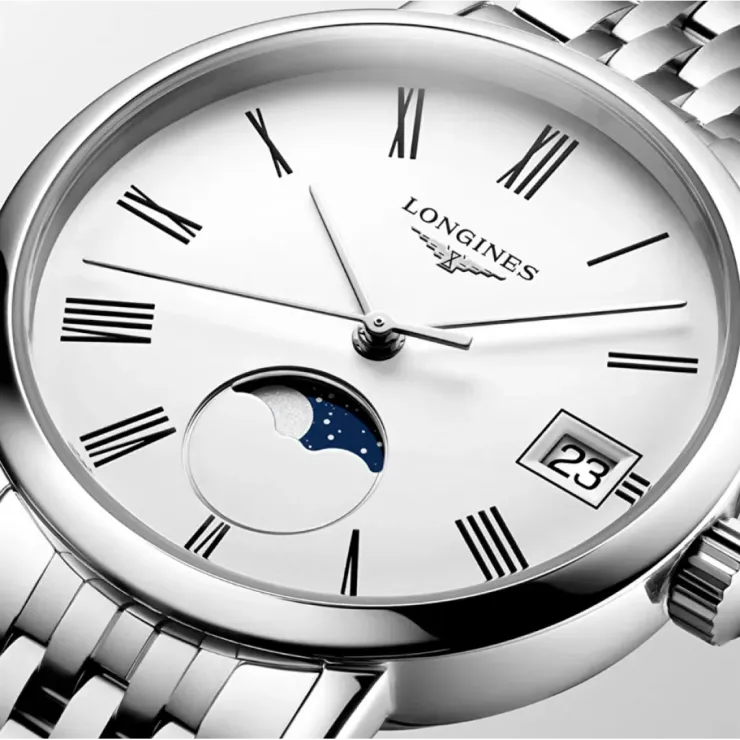 Longines Elegant Collection Moonphase L43304116 Kol Saati Longines Elegant Collection Moonphase L43304116 Kol Saati