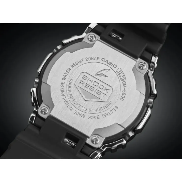 Casio G-Shock GM-5600-1DR Erkek Kol Saati Casio G-Shock GM-5600-1DR Erkek Kol Saati