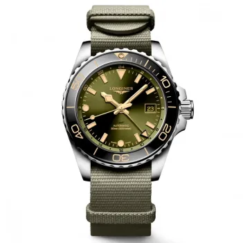 L37904062 Longines Hydroconquest GMT Erkek Kol Saati L3.790.4.06.2