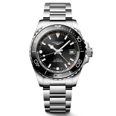 L37904566 Longines Hydroconquest GMT Erkek Kol Saati L3.790.4.56.6 L37904566 Longines Hydroconquest GMT Erkek Kol Saati L3.790.4.56.6