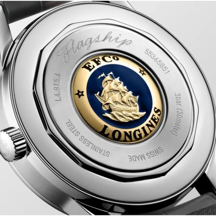 LONGINES FLAGSHIP HERITAGE MOONPHASE L4.815.4.52.2 ERKEK KOL SAATİ L48154522