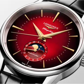 Longines Flagship Heritage Moonphase L48154092 Kol Saati L4.815.4.09.2