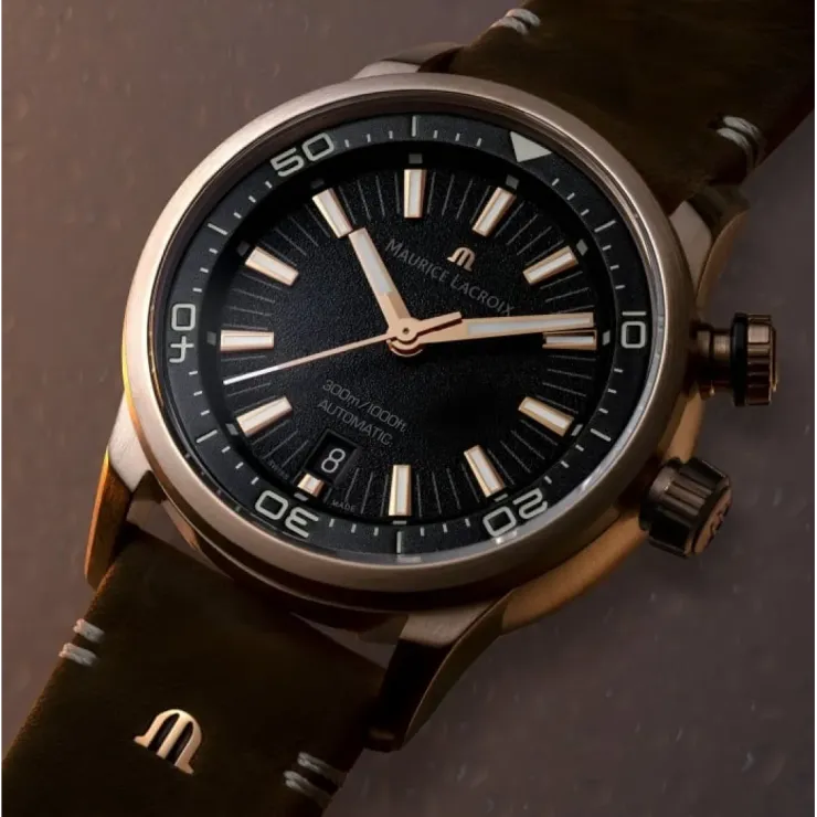 MAURICE LACROIX PT6248-BRZ01-330-3 Erkek KOL SAATİ
