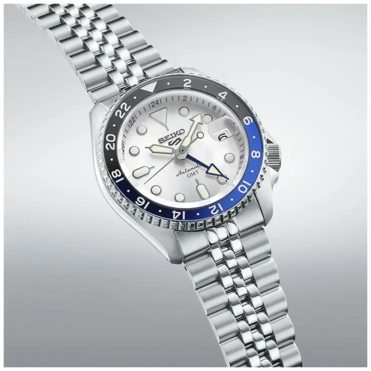 Seiko 5 Sports Gmt Automatic SSK033K Erkek Kol Saati SSK033K1