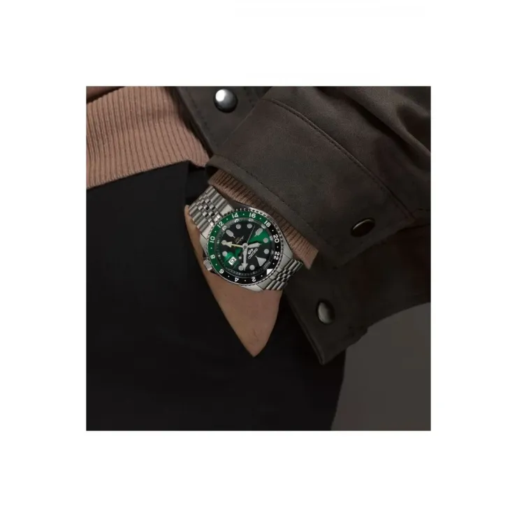 Seiko 5 Sports GMT SSK035K Erkek Kol Saati SSK035K1
