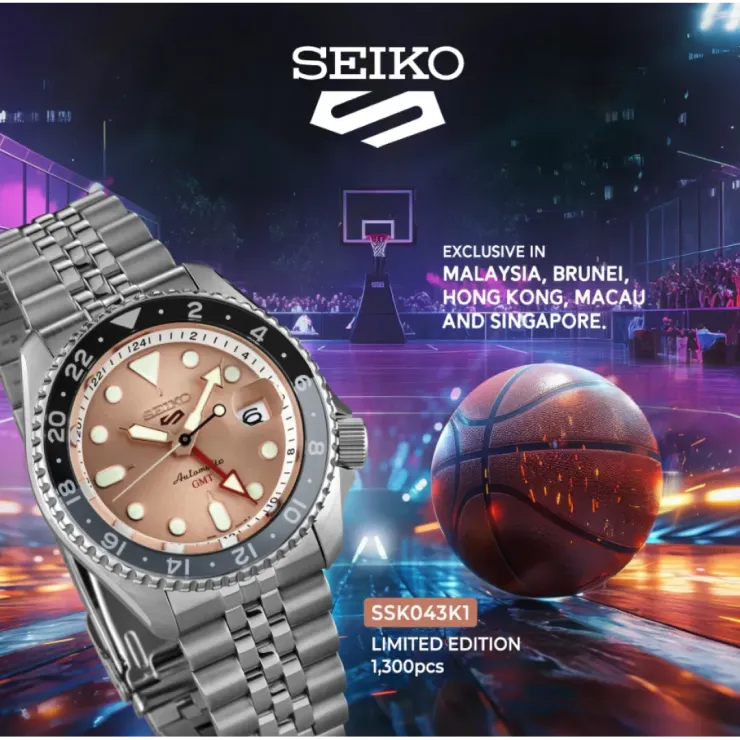 Seiko 5 Sports GMT SSK043K1 Erkek Kol Saati SSK043K