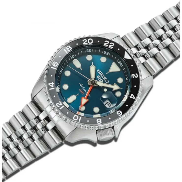 Seiko 5 Sports Otomatik GMT SSK045K Erkek Kol Saati SSK045K1