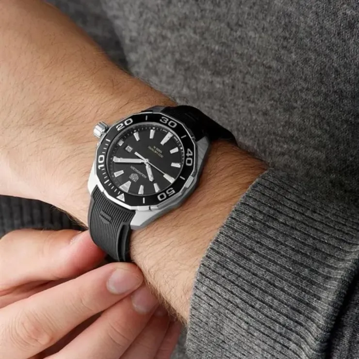 Tag Heuer Aquaracer WAY101A.FT6141 Erkek Kol Saati Tag Heuer Aquaracer WAY101A.FT6141 Erkek Kol Saati