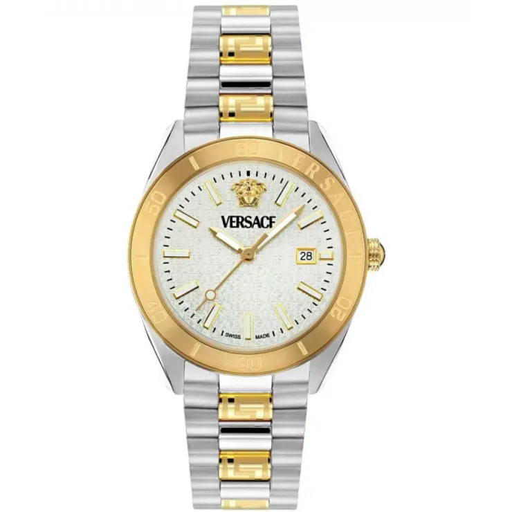 Versace V-Dome VRSCVE8E00424 Erkek Kol Saati VE8E00424 Versace V-Dome VRSCVE8E00424 Erkek Kol Saati VE8E00424